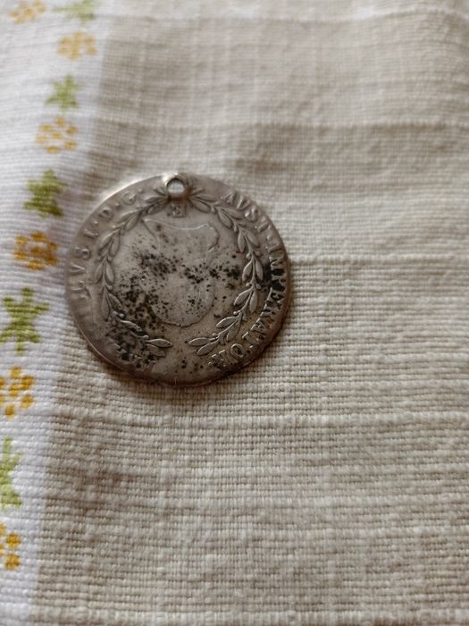 Сребърна монета талер от 1823 г.Австрия