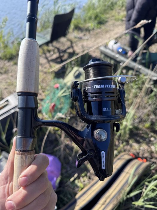 Combo Undita Daiwa black widow - mulineta team feeder 4000