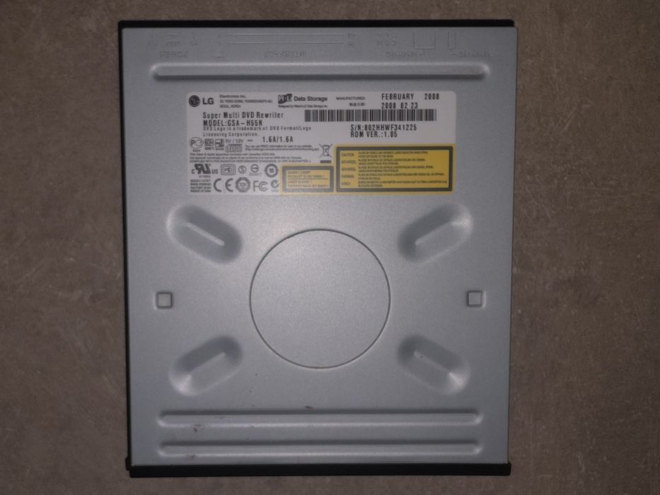 Lg Super Multi DVD Rewriter MODEL:GSA- H55N