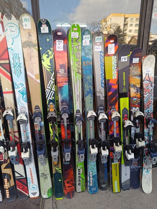 Туринг,touring, freeride ски  с автомати DIAMIR със стопери. - 300лв.