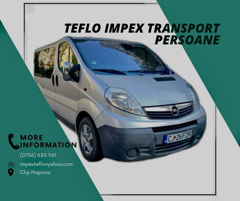 Transport persoane/Inchiriere microbuze/ Rent a van