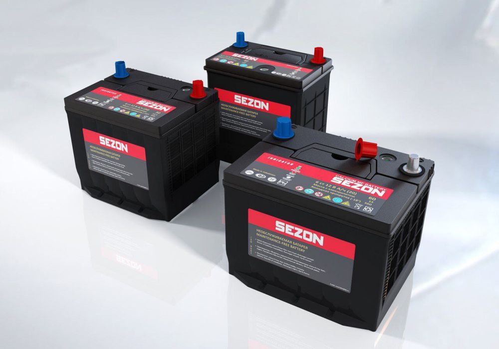 Barcha turdagi avtomobillar uchun akumlyator