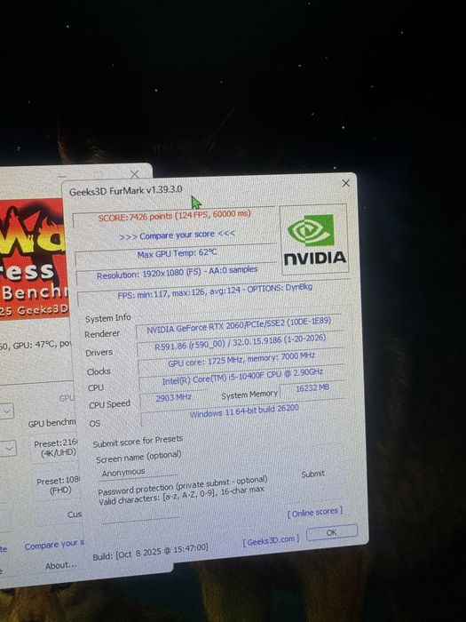 Vand PC Gaming Myria urgent
