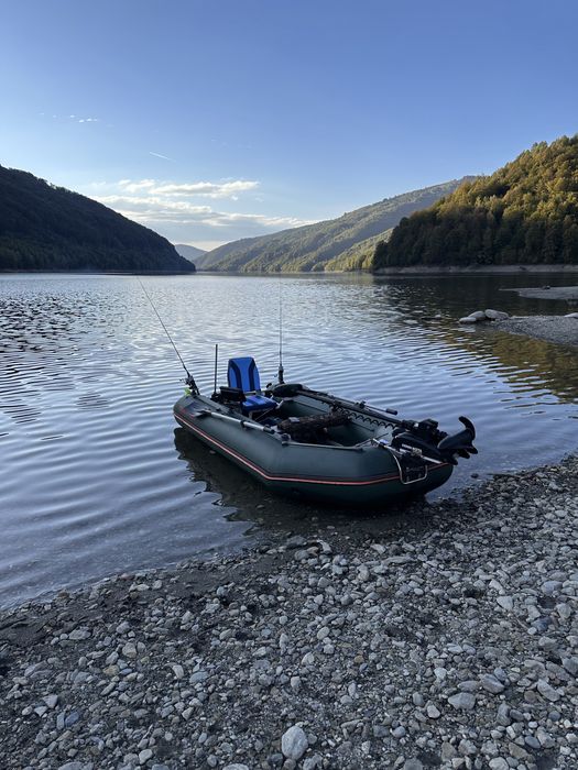 Barca Kolibri 360D + Motor minkota 55 LBS + Accesorii