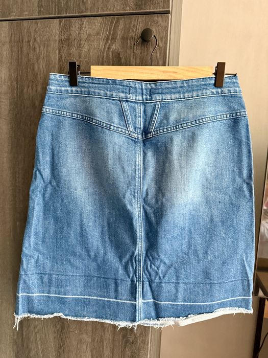Closed fusta bumbac imitatie denim