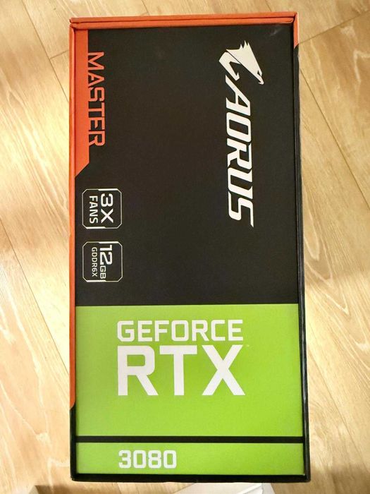 Placa video RTX 3080 12gb Gigabyte AORUS MASTER (in garantie)