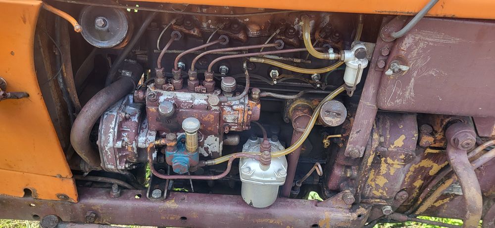 Vand schimb tractor fiat cu grapa rotativa freza