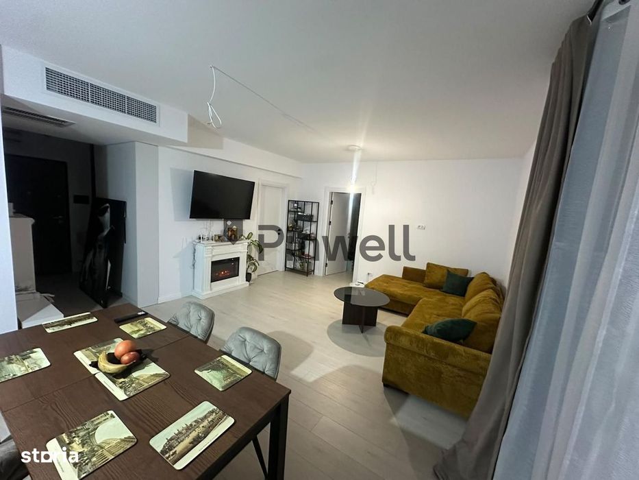 Apt 3 camere cu grădină - mobilat și utilat -bloc nou- Pipera -