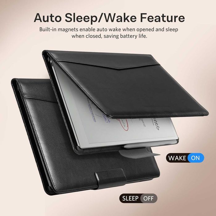 Кожен калъф Cobak Premium за Remarkable Paper Pro 11.8" (2024)