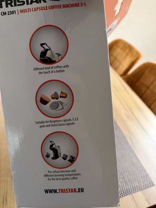 Кафе машина 3 в 1