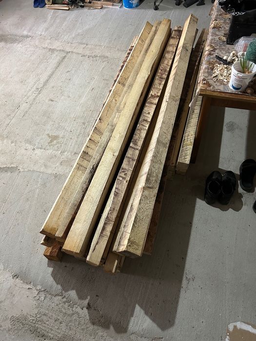 Grindă nerindeluită 90x90x2400 mm