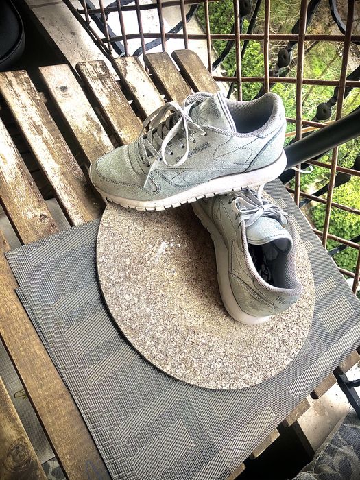 Маратонки Reebok clasic сребристи 38 номер