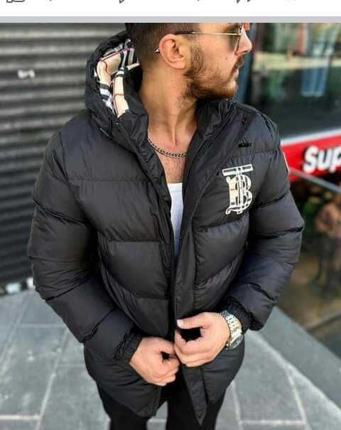 Мъжко зимно яке с силиконова вата