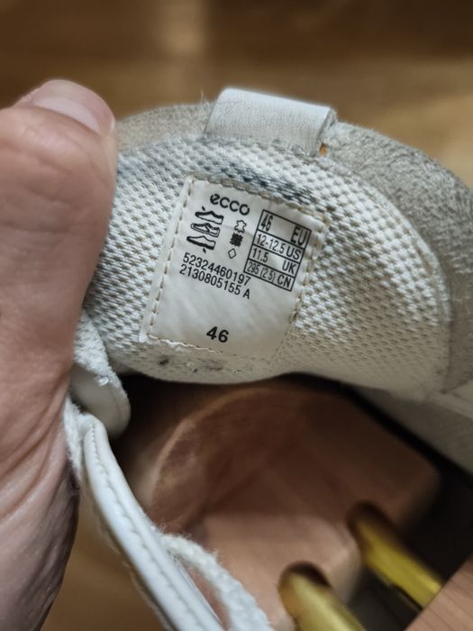 Мъжки кожени ортопедични кецове ECCO – №46