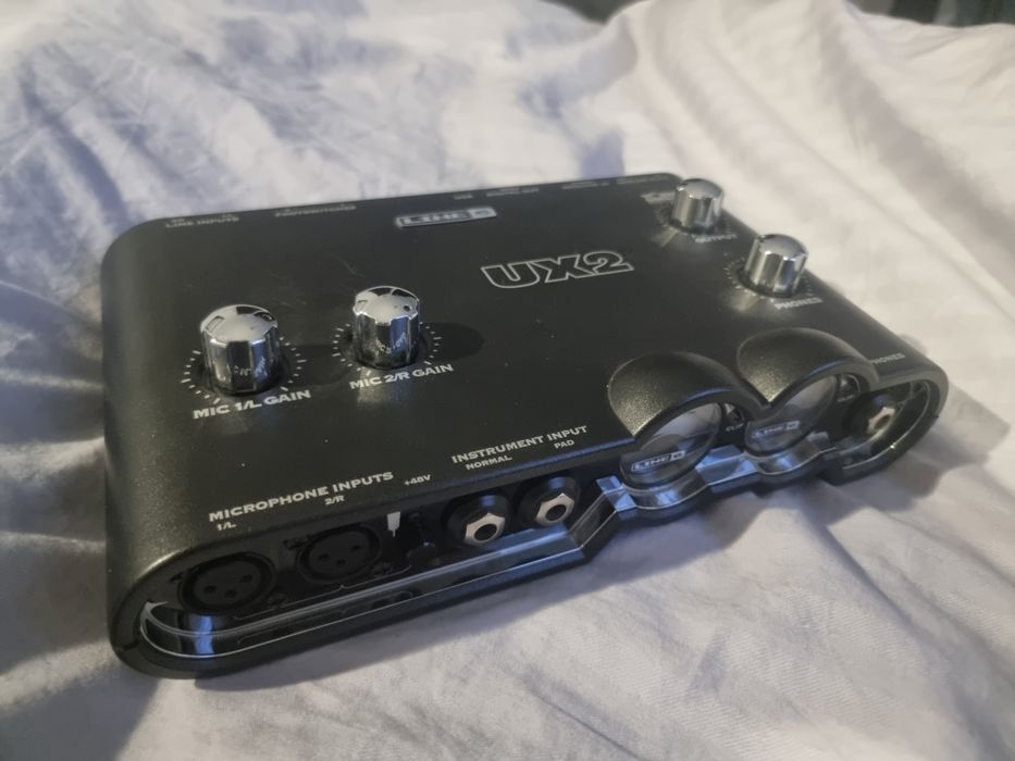 продам аудиоинтерфейс line 6 ux2