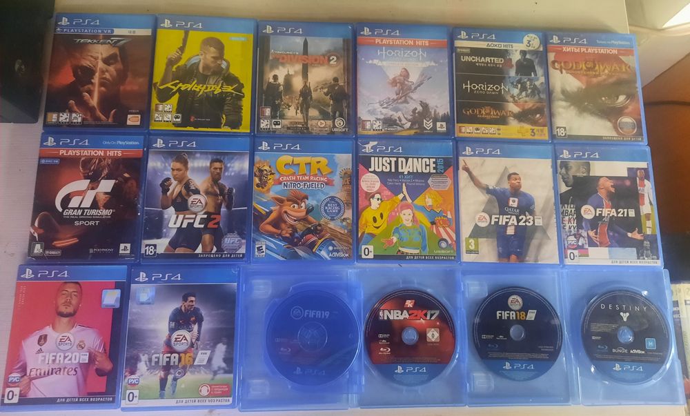 Диски для Playstation 4, Ps3, Xbox360, Psp
