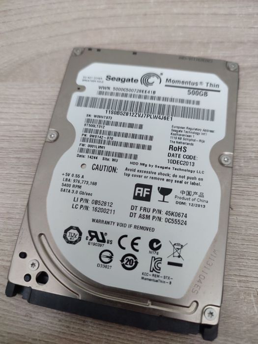 Продам жесткий диск 500 гб