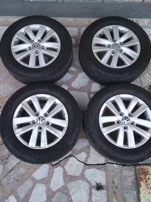 Джанти с гуми за VW 5х112 15 цола