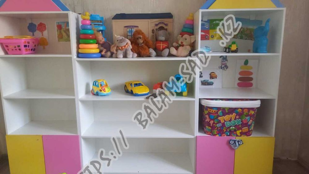 Шкафы для игрушек в детский сад | для дома