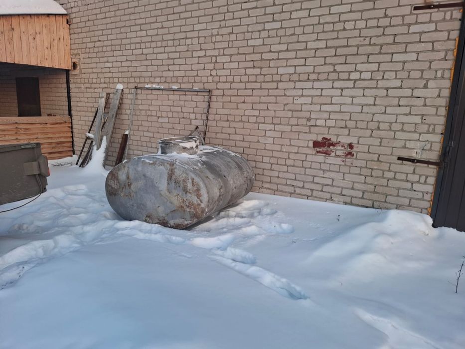 Продам алюминевую бочку