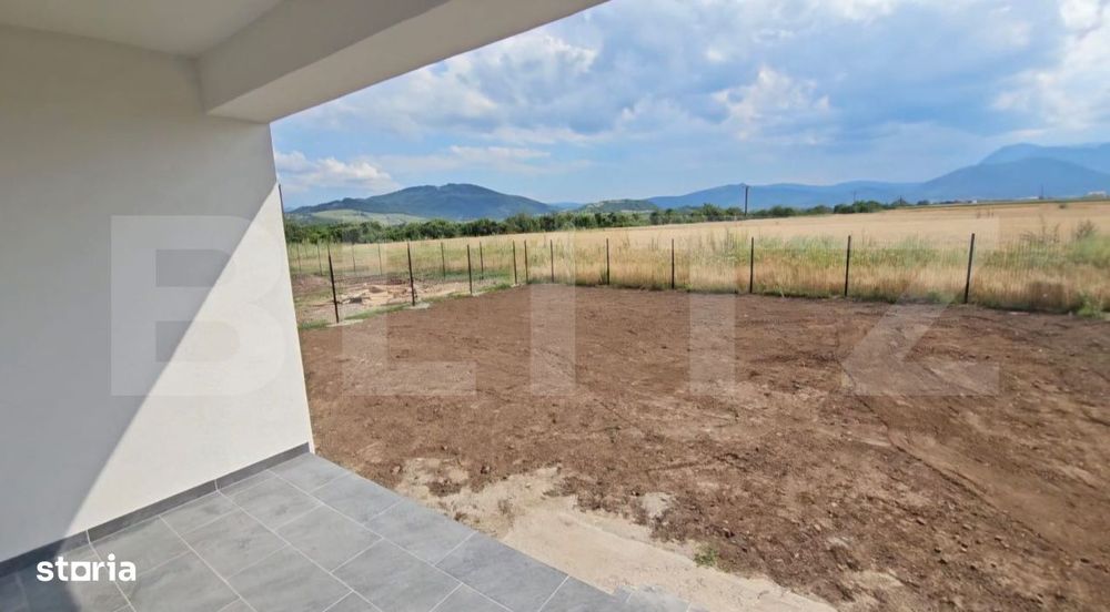 Casa parter de vanzare in Tarlungeni – 110 mp utili, teren 500 mp