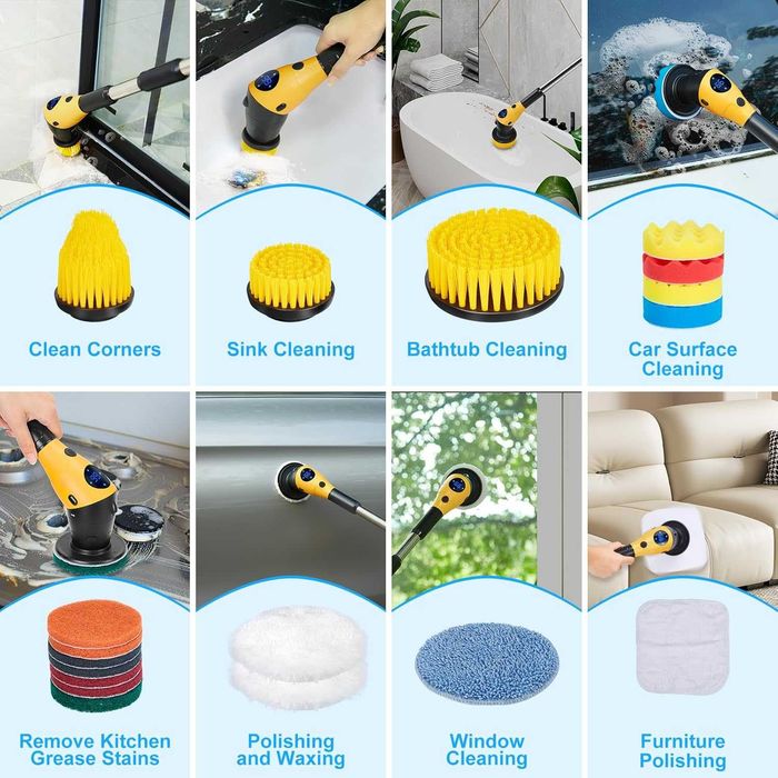 Perie curatare electrica 17 in 1