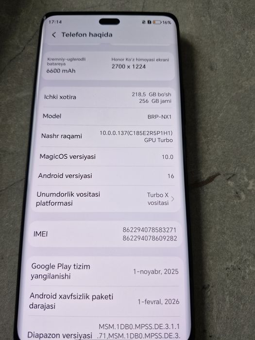 Honor X9c 5G  12+12/256GB  IDEAL