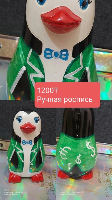 Копилки, ручная роспись