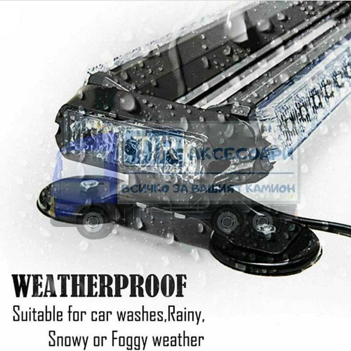 55 см 12-24V 250W Аварийна лампа блиц лампа за пътна помощ платформа