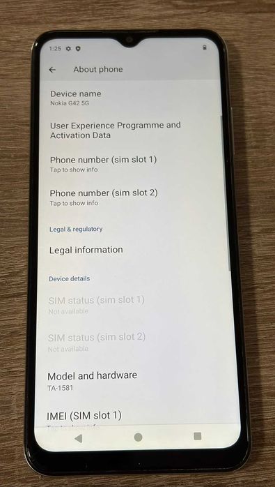 Nokia G42 5G 128GB 6GB RAM