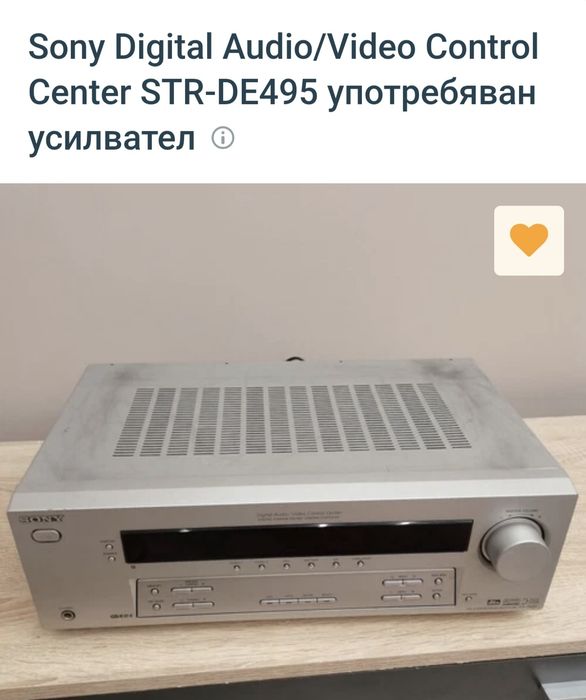 Receever Ресиивър Sony Audio/Video Digital Control