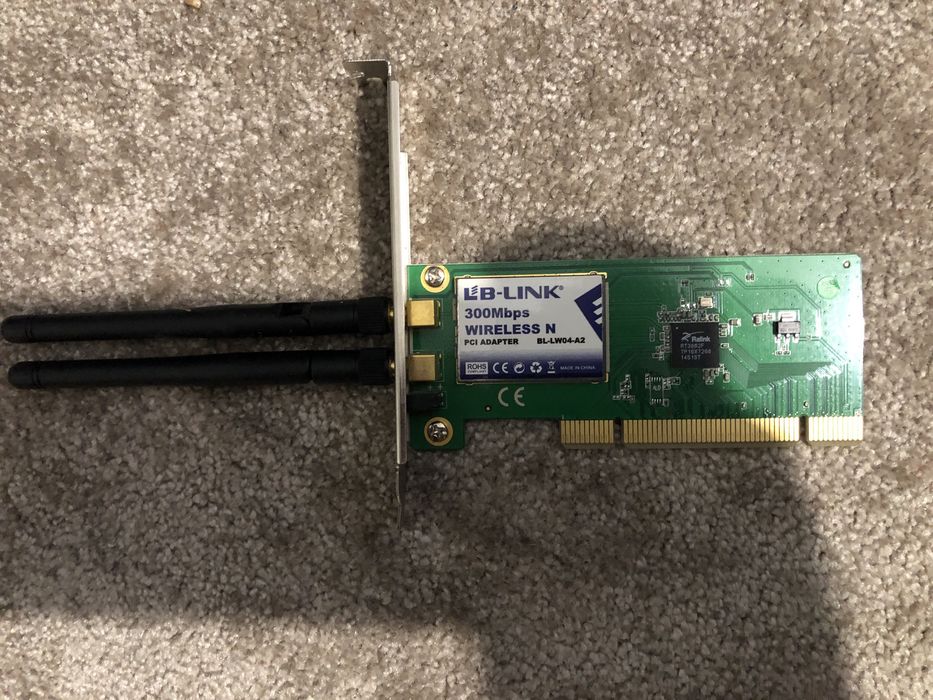 Placa de retea  wirless pc 300 mb