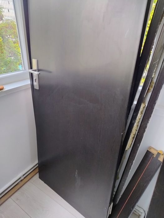 Pachet 3 uși de interior second-hand (61.5 cm și 71.5 cm) – Complete, cu toc