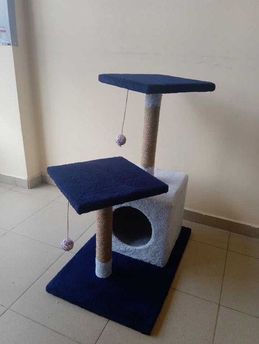 Катерушка с къщичка-вертикална и хоризонтална