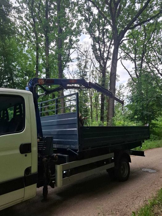 Iveco 50C15 detarat la 3,5 tone cu macara