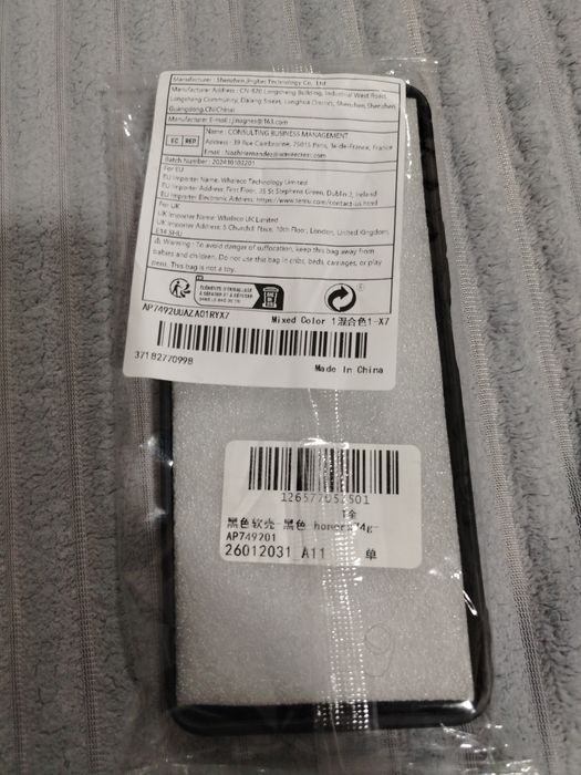 Чехол Honor X8c.