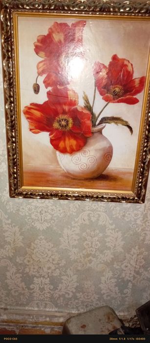 Натюрморт холст масло 50см-118см.  Коллектив  художников.