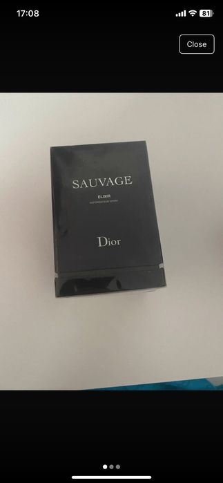 Dior Sauvage elixir