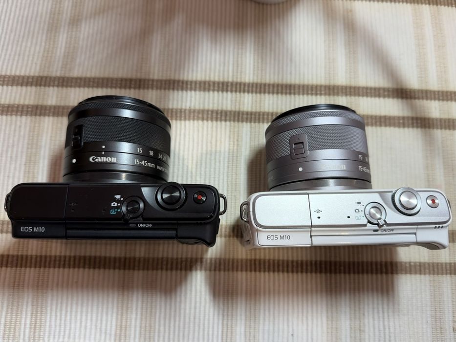 Canon EOS M10+ Obiectiv kit 15-45mm