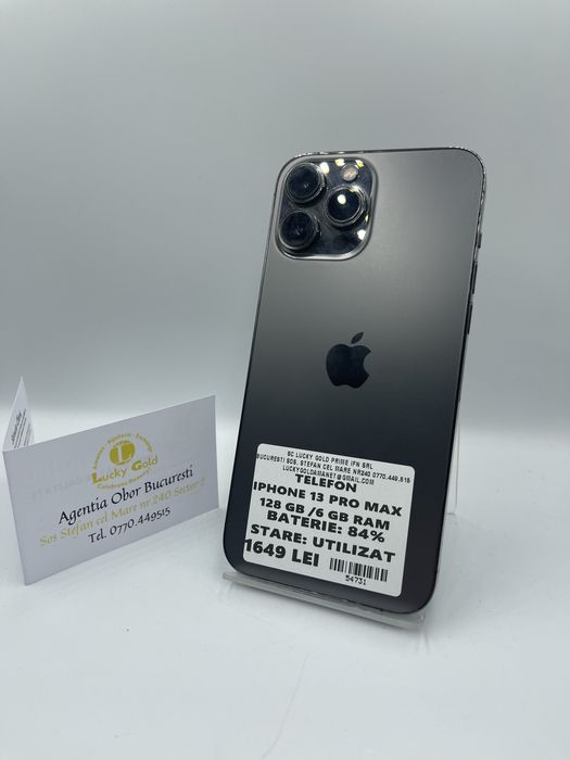 Iphone 13 Pro Max 128Gb/84 % Baterie GARANTIE/FACTURA #54731