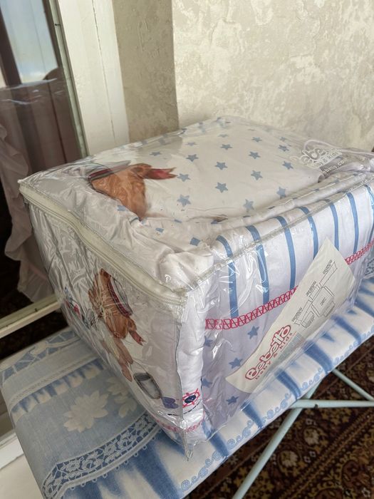 Детская постель с бортиками