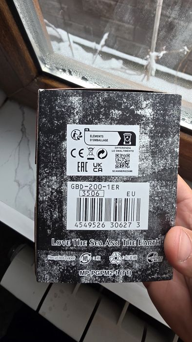 Часы касио gbd 200