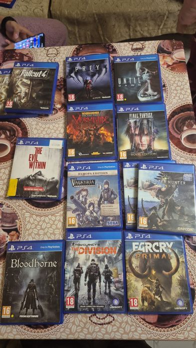 JocurJocuri PS4 originale – stare foarte bunăi ps4
