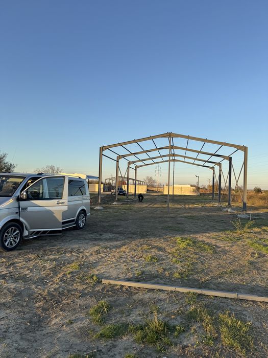 Hala metalica 15 m lungiem x10 m lungime x 4 m strasina service auto !!