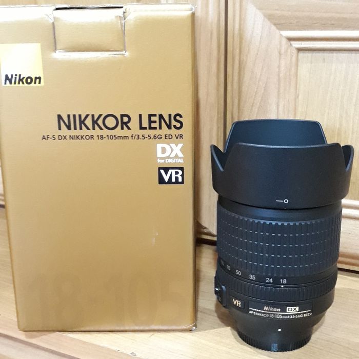 Nikon D7100 body + obiectiv 18-105 nou la cutie factura 36251  cadre