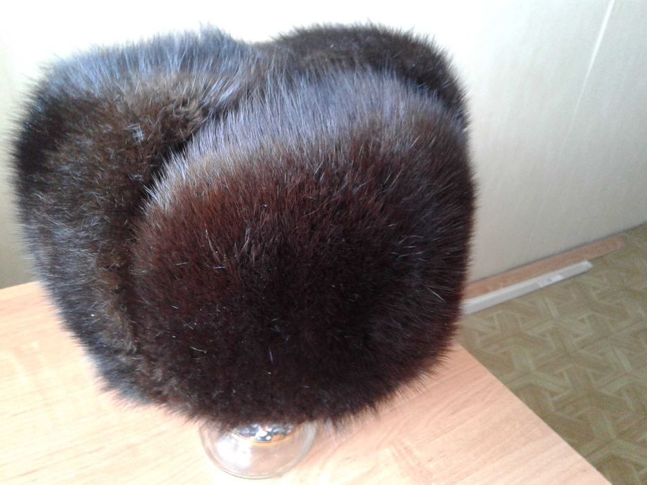 Шапка мужская, норка