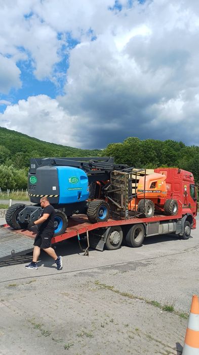 Inchirieri nacele Bistrita - nacela electrica si diesel, foarfeca 18m, brat 28m, ISCIR la zi, consultanta, mentenanta si service incluse