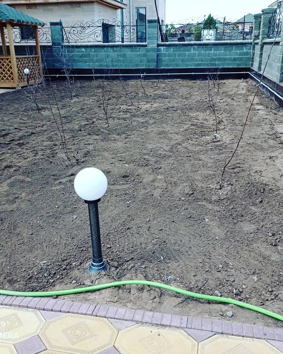 Газон, гидропосев.