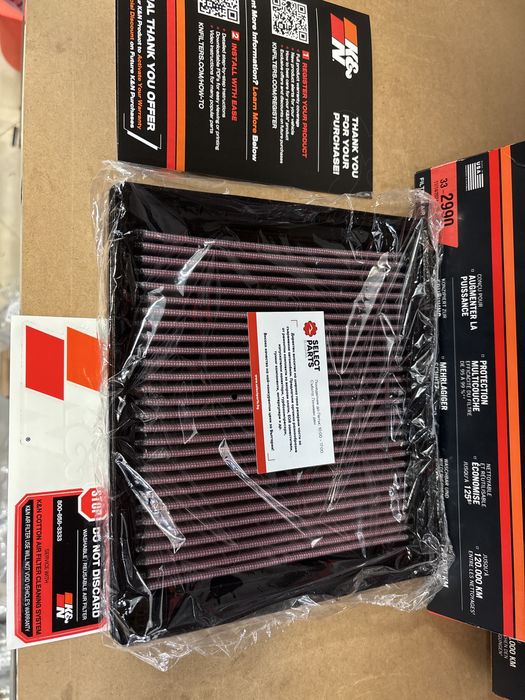 K&N КиН KN панелен спортен филтър KN BMW F20 F30 120d 320d 33-2990