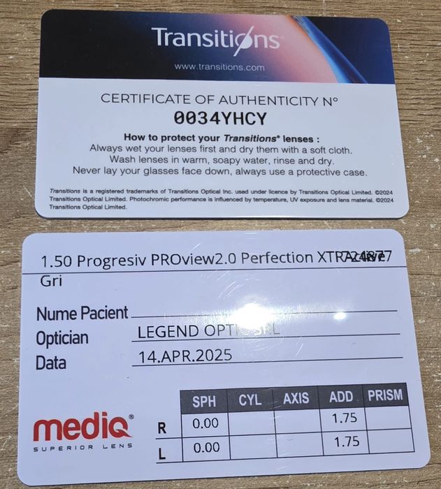 Ochelari de vedere Armani